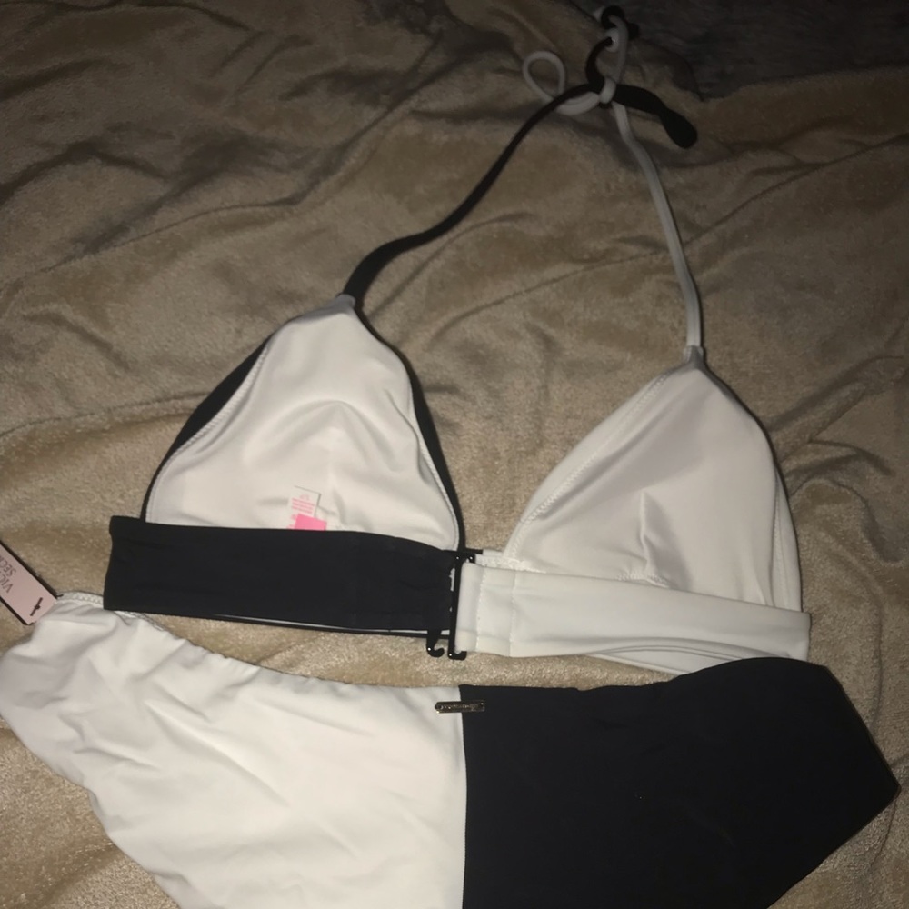Vs Triangle Halter Bikini Cheeky hipster Bottoms - Picture 5 of 8